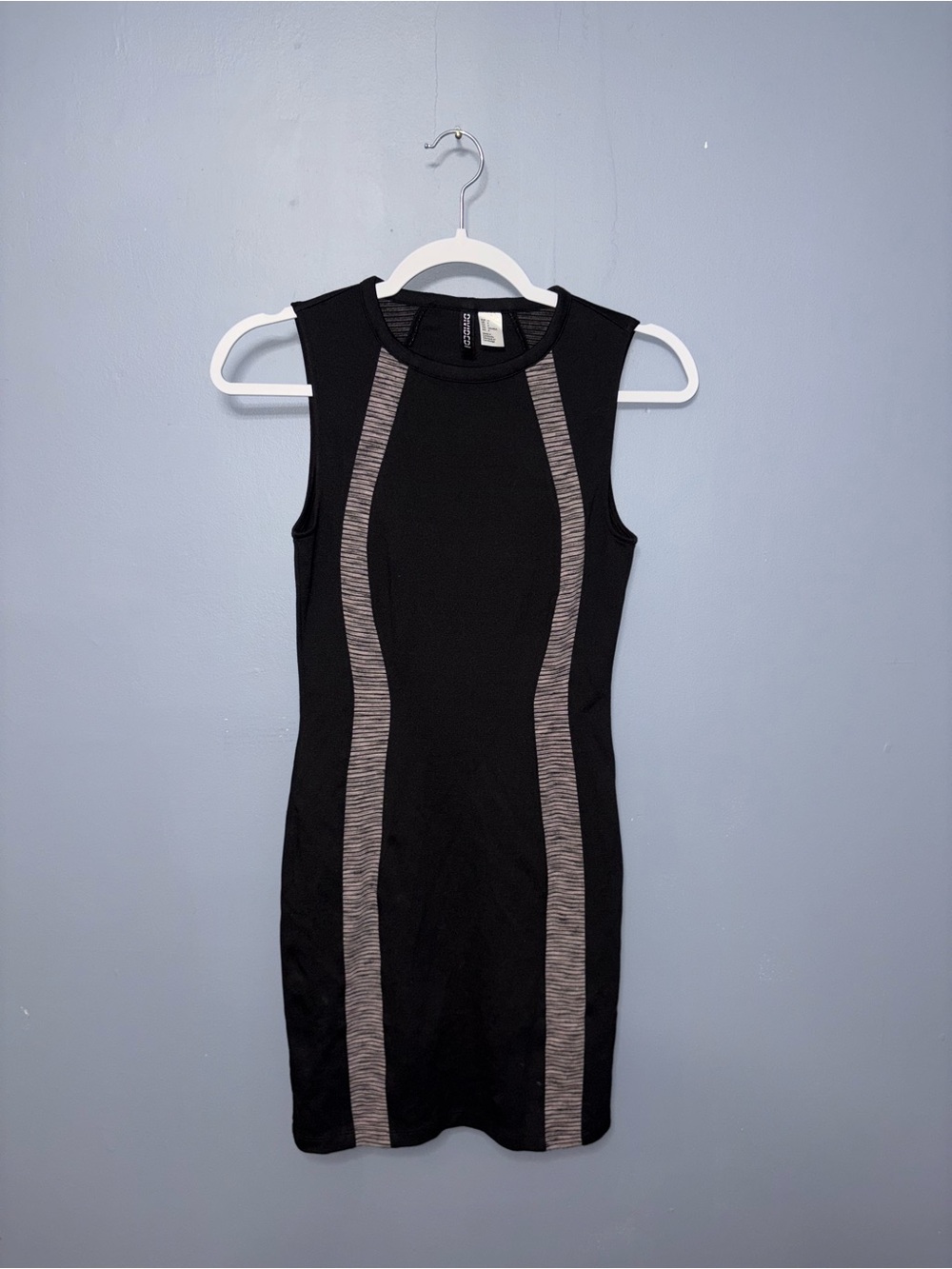 H&M | Black Printed Dress | Size 4